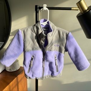 Champion Purple Full Zip Fleece 12mo